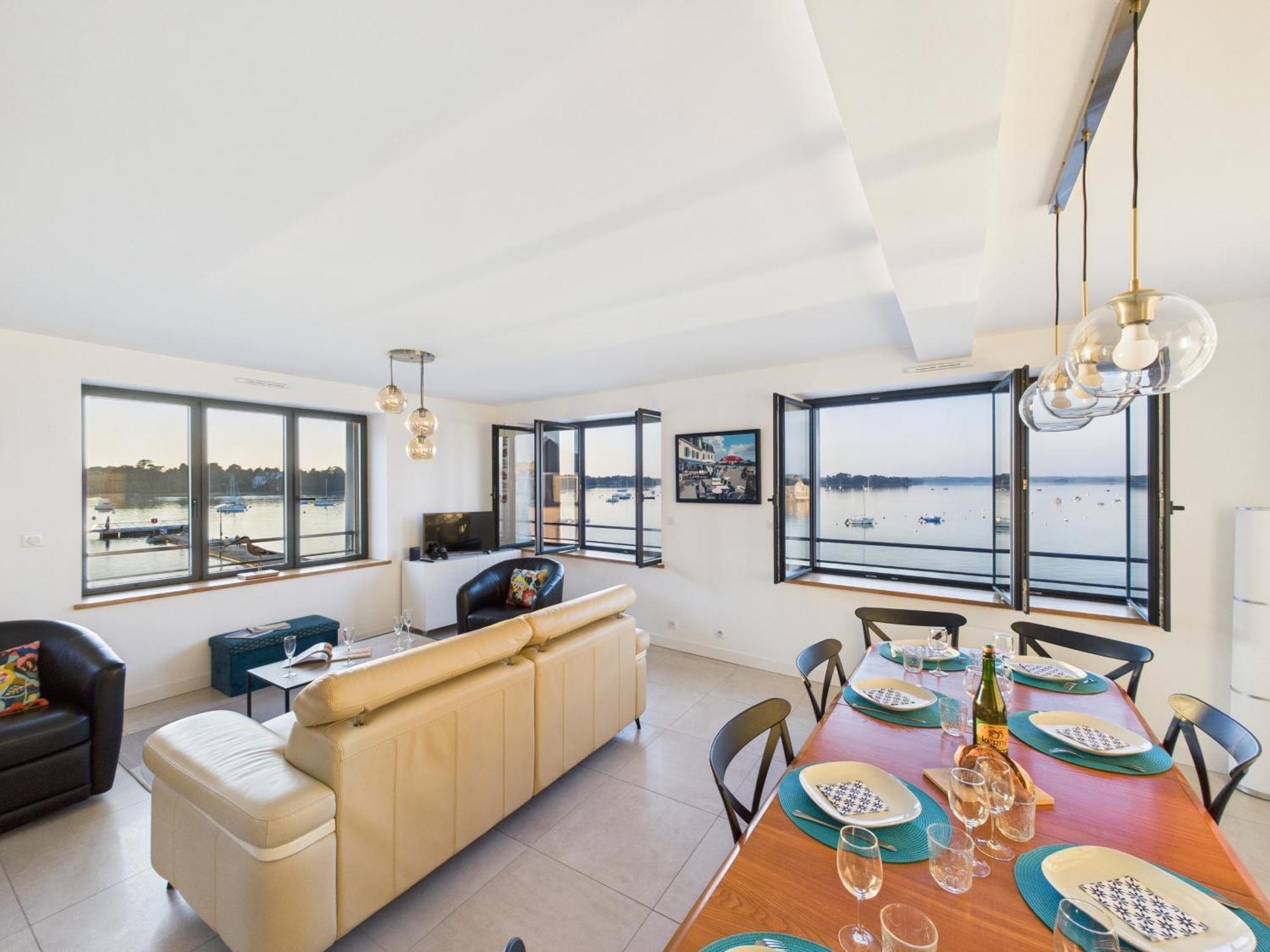 Appartement Vue Sur La Mer A L'Ile Tudy ! Exterior foto